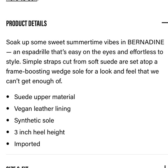 Steve Madden Bernadine Bone Suede Wedge Sandals Size 7.5 - Picture 7 of 7